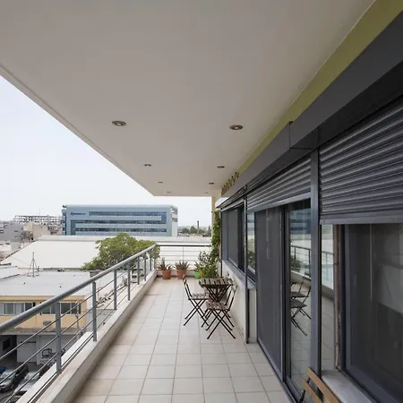 Spacious Modern With Great Rooftop View * Афины