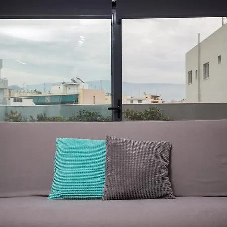 Spacious Modern With Great Rooftop View Апартаменты Афины